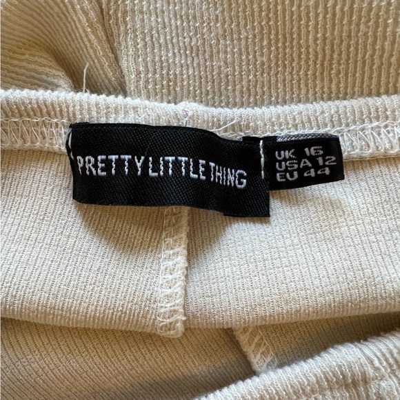 High Waisted Luxe Knit Split Hem Pants - Picture 3 of 10